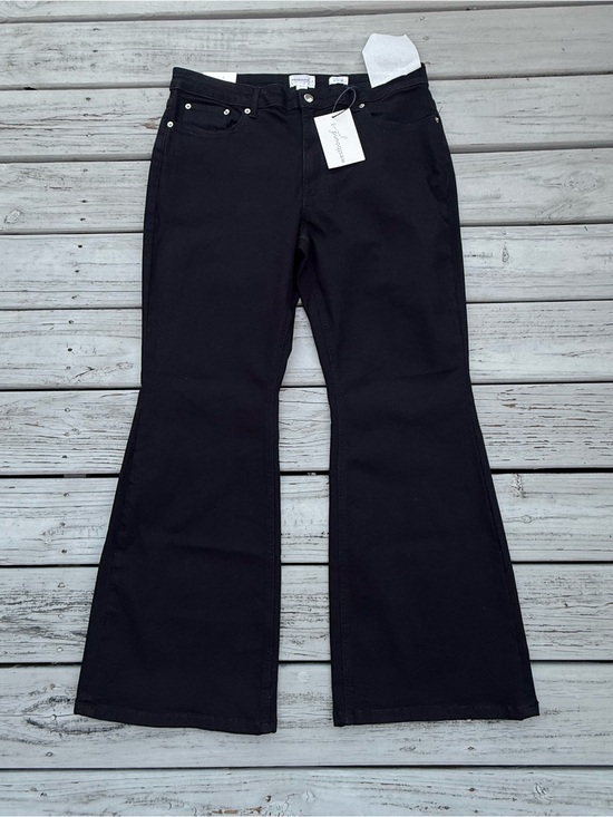 Westbound Denim - Westbound NWT Black Zoey Classic Flare Jeans sz 16r